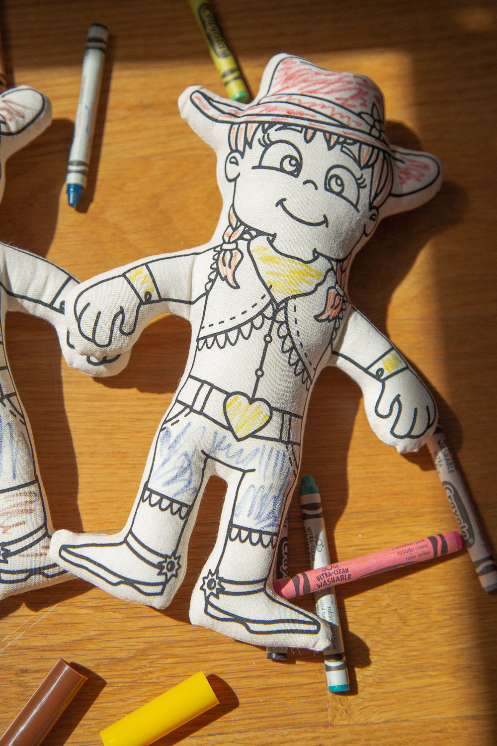 Kiboo Kids - Série Western : Kit de Coloriage Cow-girl