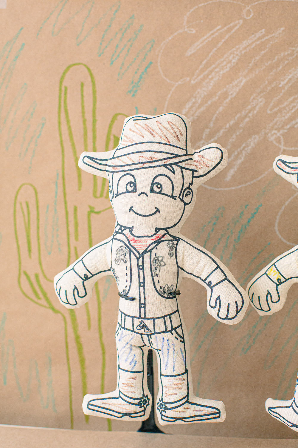 Kiboo Kids - Western Series : Coffret de coloriage Cow-boy