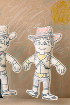 Kiboo Kids - Série Western : Kit de Coloriage Cow-girl