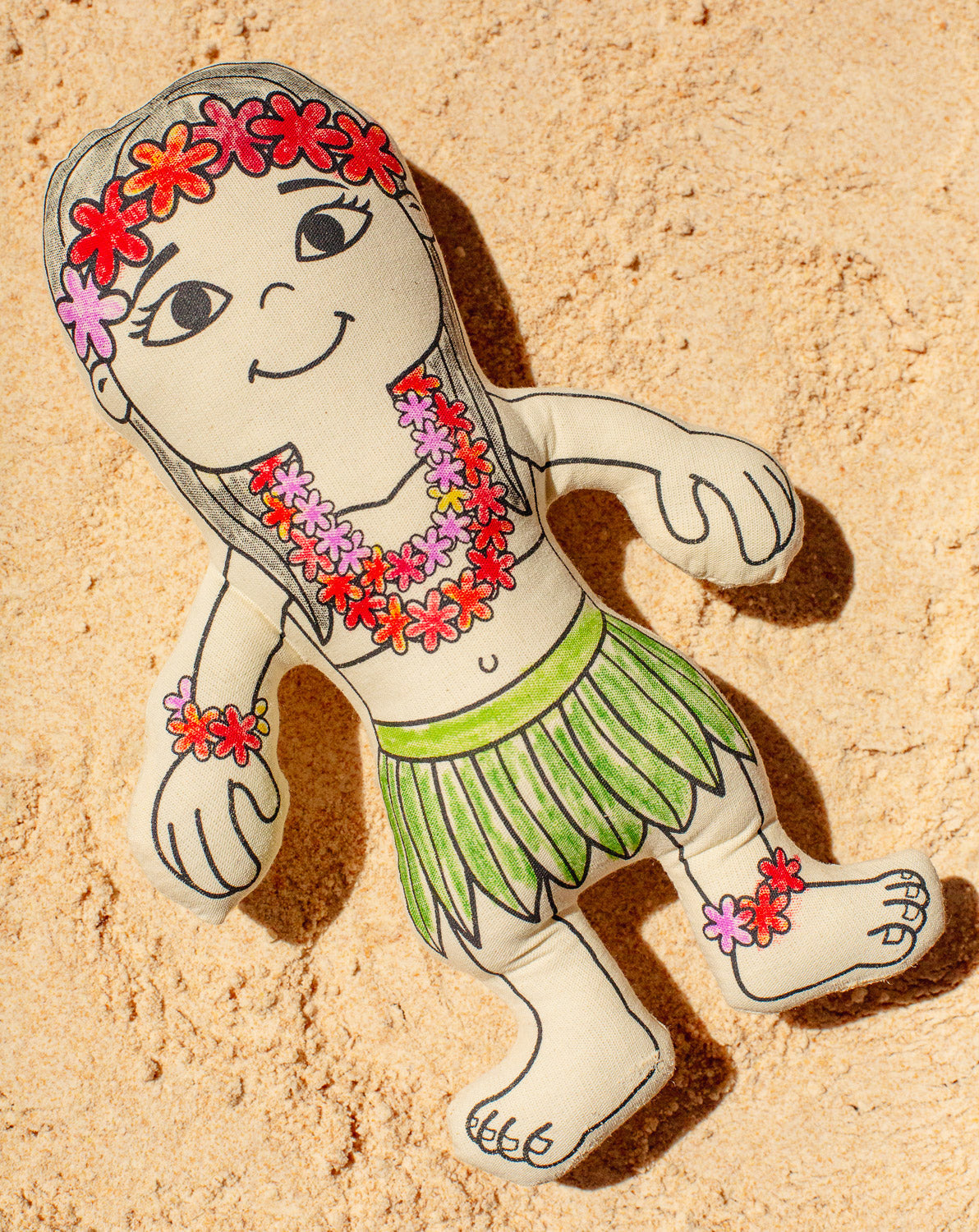 Kiboo Kids - Hula Girl avec sac à dos Ananas Kit de coloriage