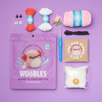 Kibakids - Strawberry the Axolotl Crochet Kit