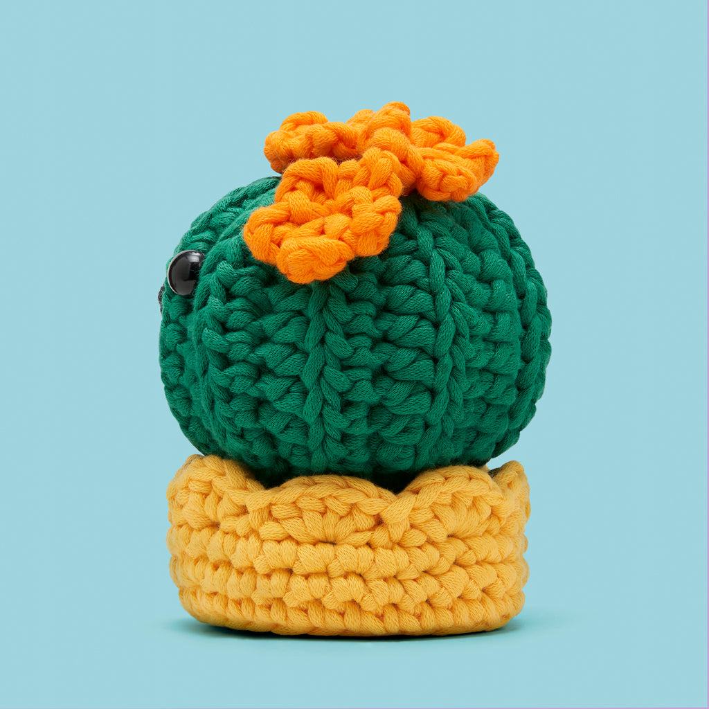 Kibakids - Olivia the Barrel Cactus Crochet Kit