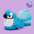 Kibakids - Nova the Blue Jay Crochet Kit
