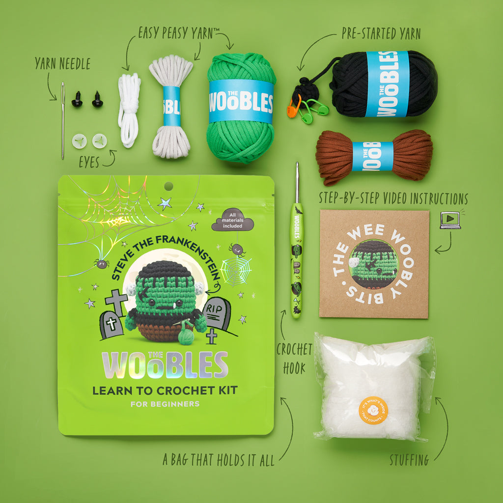 Kibakids - Steve the Frankenstein Crochet Kit