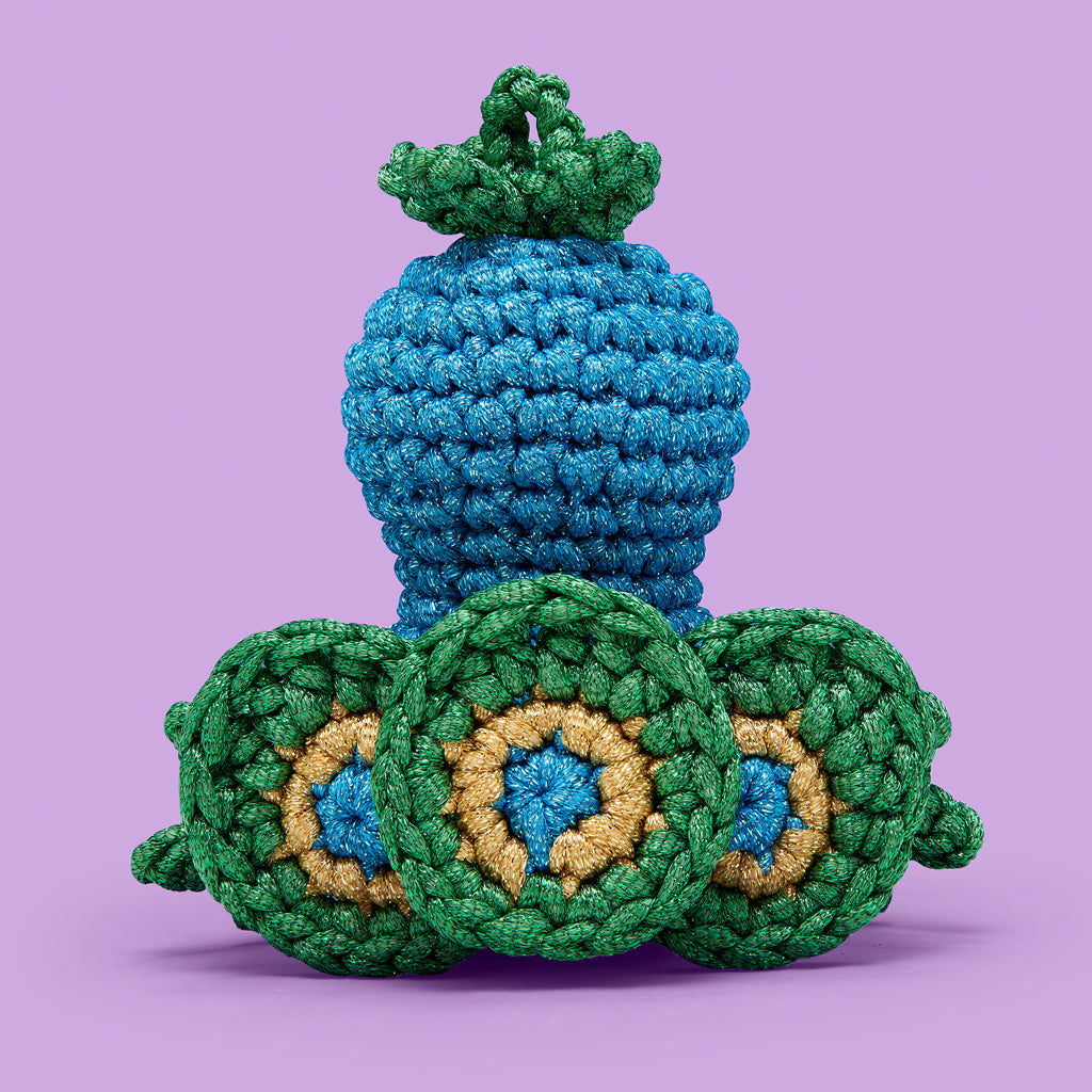 Kibakids - Reginald the Peacock Crochet Kit