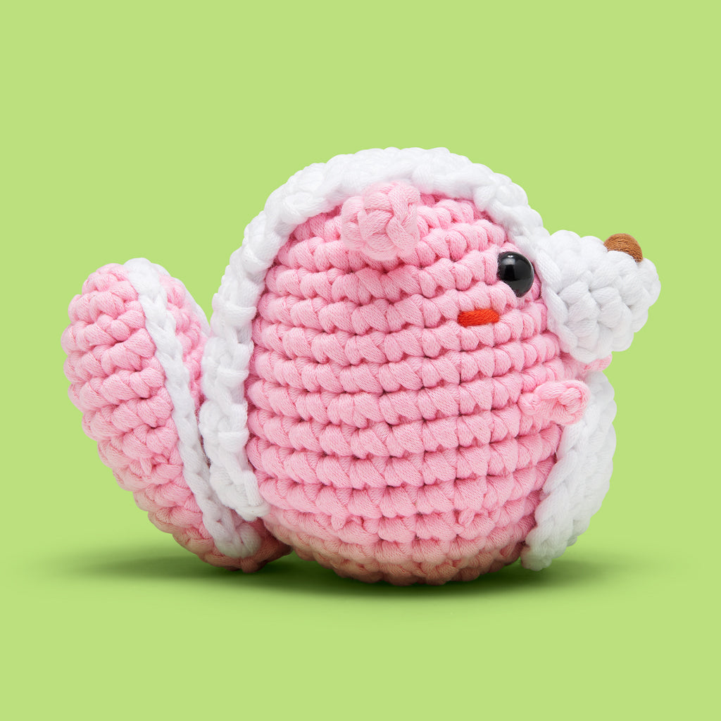 Kibakids - Andre the Skunk Pink Crochet Kit