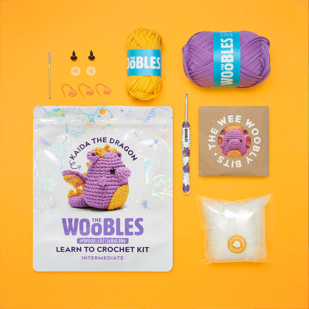 Kibakids - Kaida the Dragon Crochet Kit