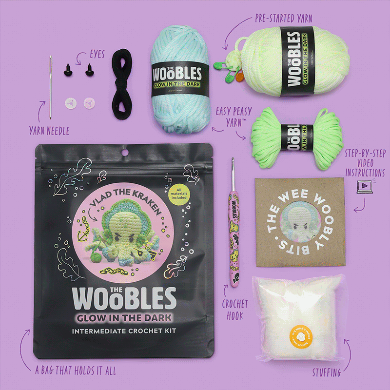 Kibakids - Vlad the Kraken Crochet Kit