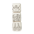 Kiboo Kids - Blocs magnétiques : Ensemble de coloriage robot