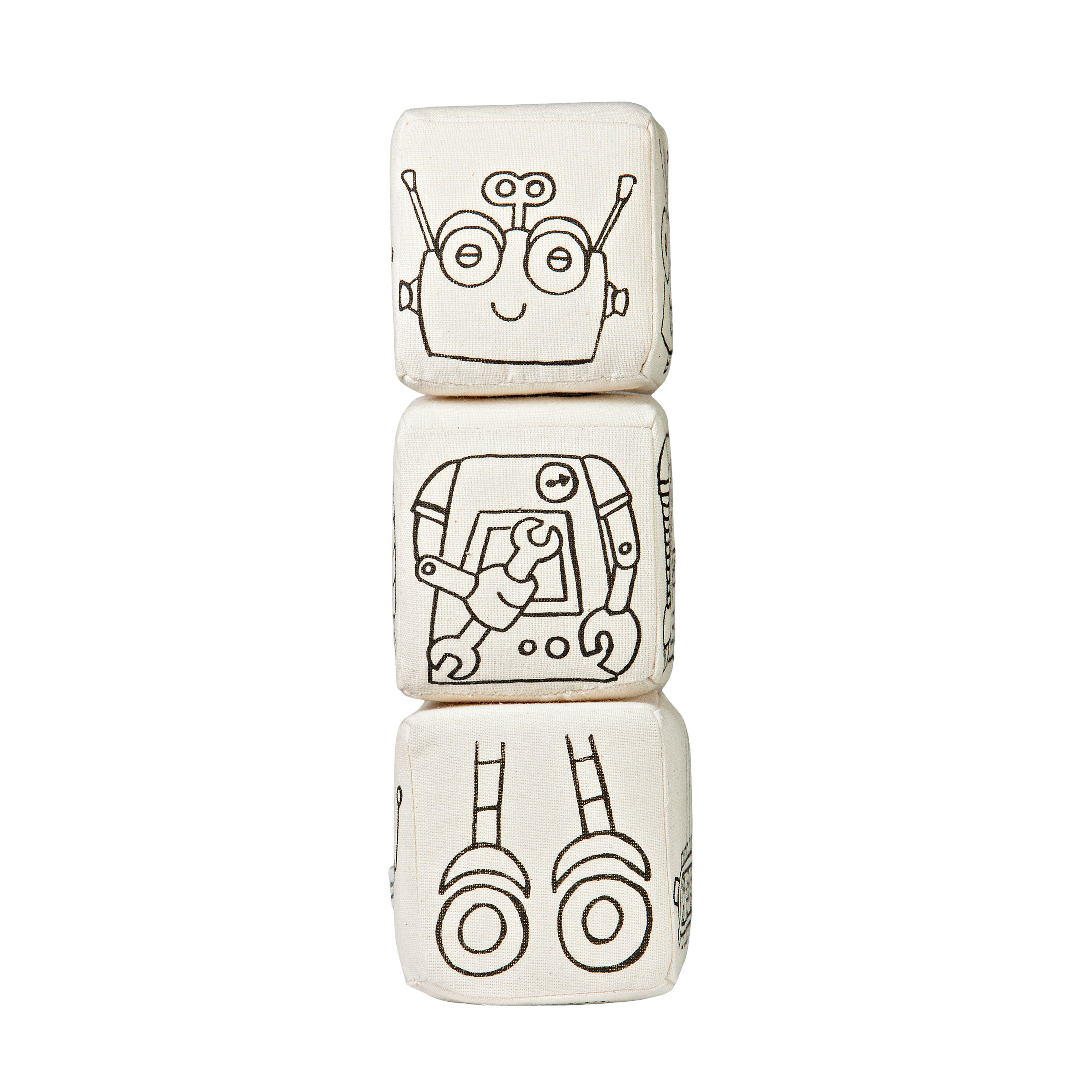 Kiboo Kids - Blocs magnétiques : Ensemble de coloriage robot