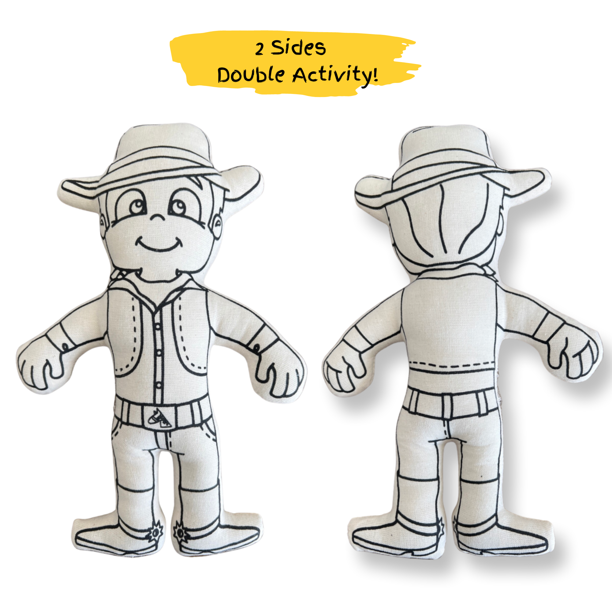 Kiboo Kids - Western Series : Coffret de coloriage Cow-boy