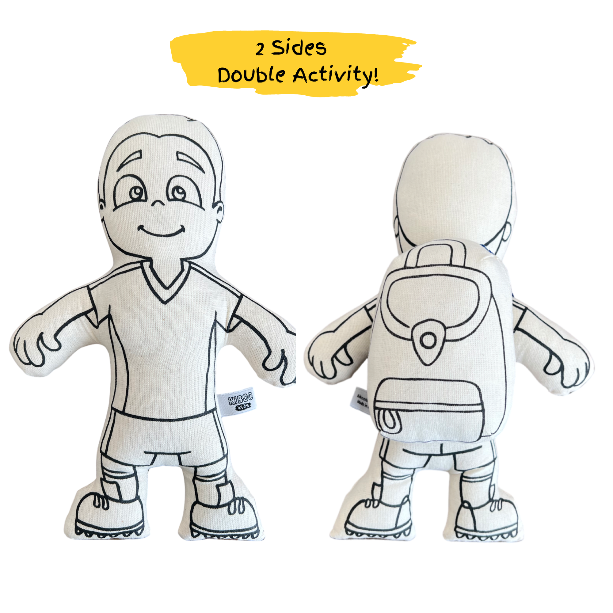 Kiboo Kids - Série Sport : Set de Coloriage Football