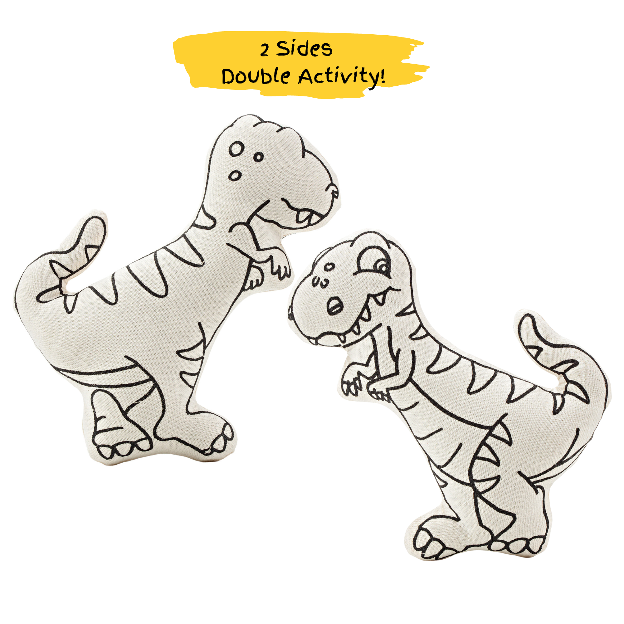 Kiboo Kids - Coffret de coloriage Duo Dinosaures T-Rex et Triceratops