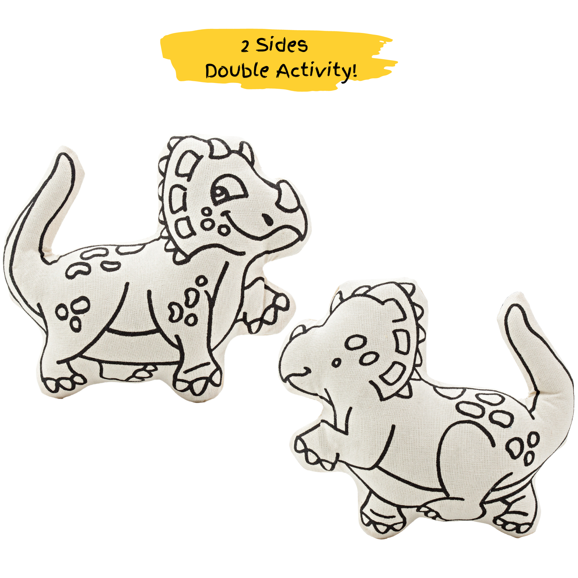 Kiboo Kids - Coffret de coloriage Duo Dinosaures T-Rex et Triceratops