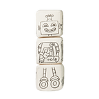 Kiboo Kids - Blocs magnétiques : Ensemble de coloriage robot