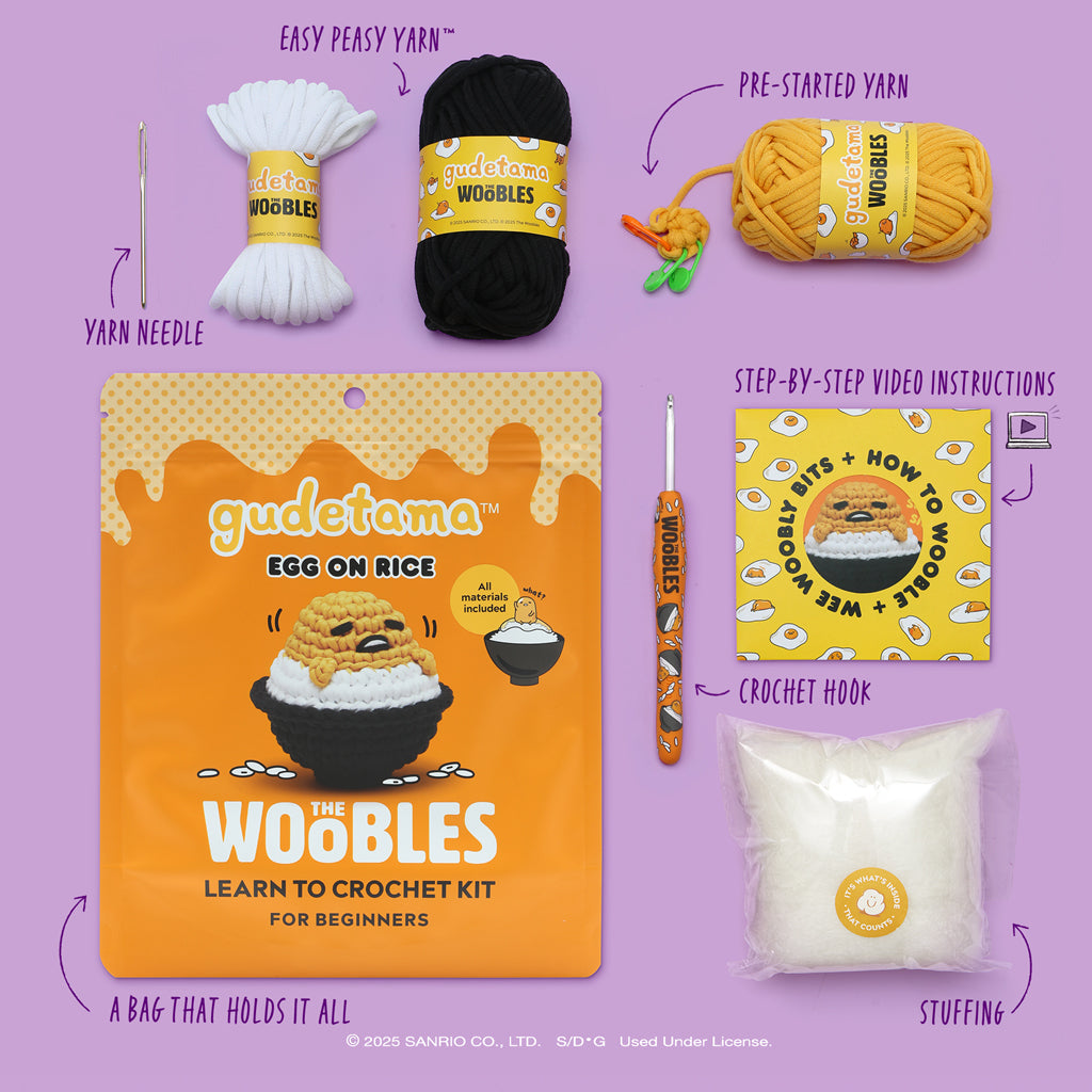 Kibakids - Gudetama™ Rice and Easy Bundle