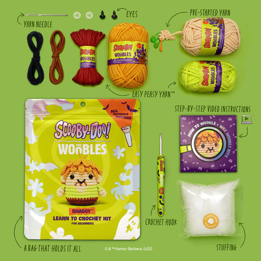 Kibakids - Shaggy™ Crochet Kit