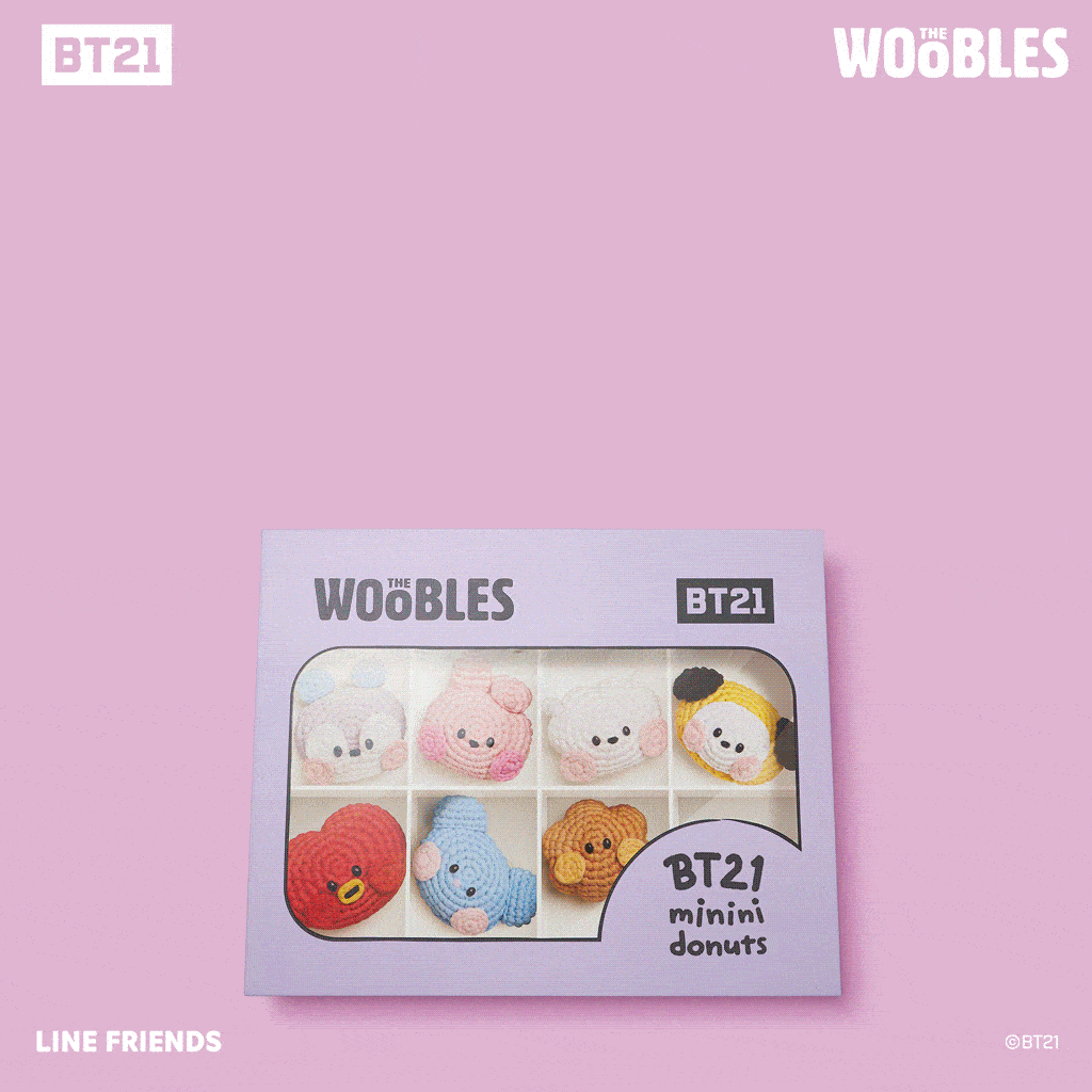 Kibakids - BT21 minini Donut Collector’s Box