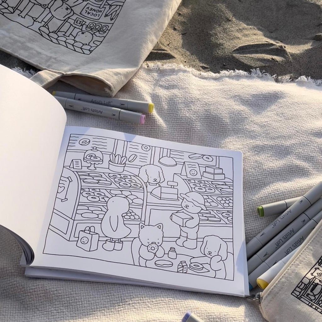 Kibakids - Spring-Summer Coloring Book