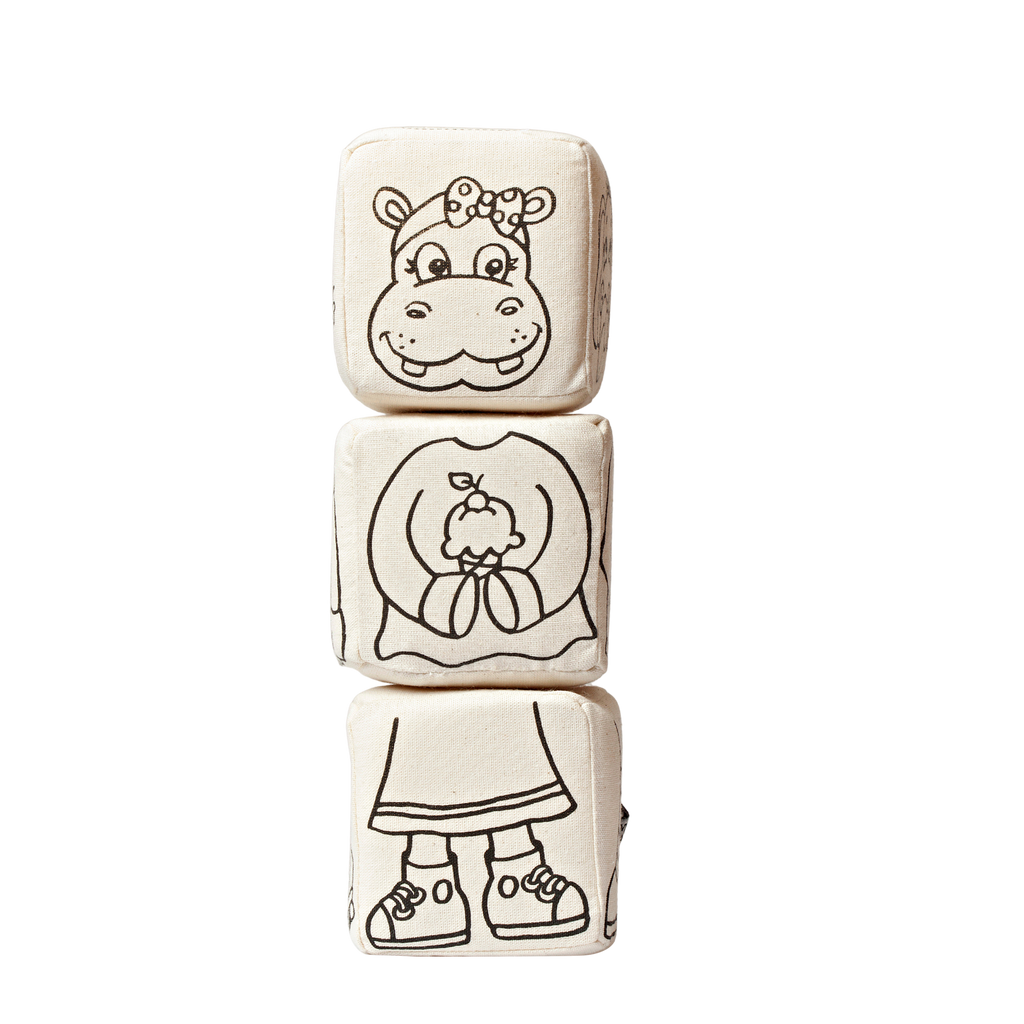 Kiboo Kids - Blocs Magnétiques : Ensemble de Coloriage Animaux