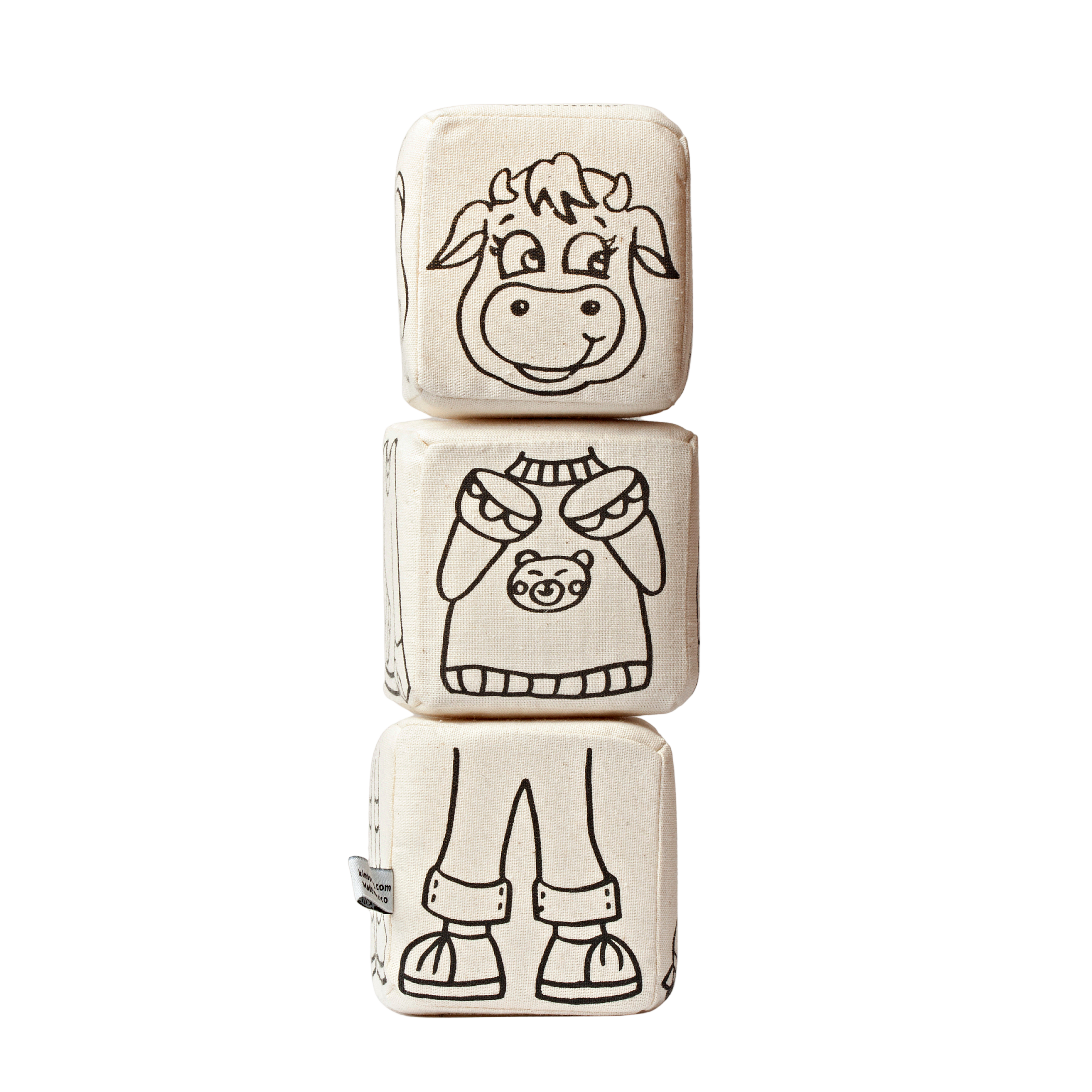Kiboo Kids - Blocs Magnétiques : Ensemble de Coloriage Animaux