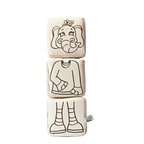 Kiboo Kids - Blocs Magnétiques : Ensemble de Coloriage Animaux