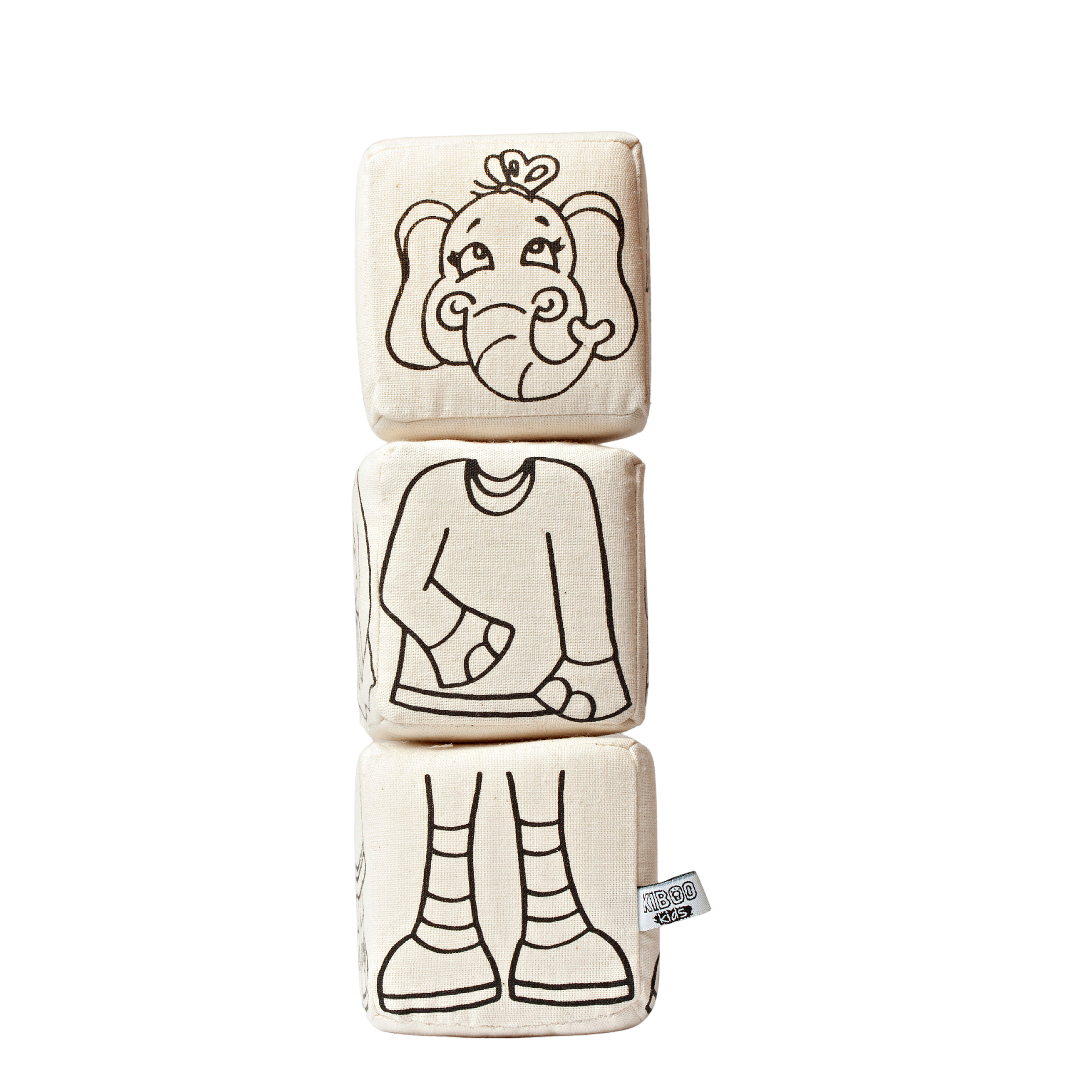 Kiboo Kids - Blocs Magnétiques : Ensemble de Coloriage Animaux