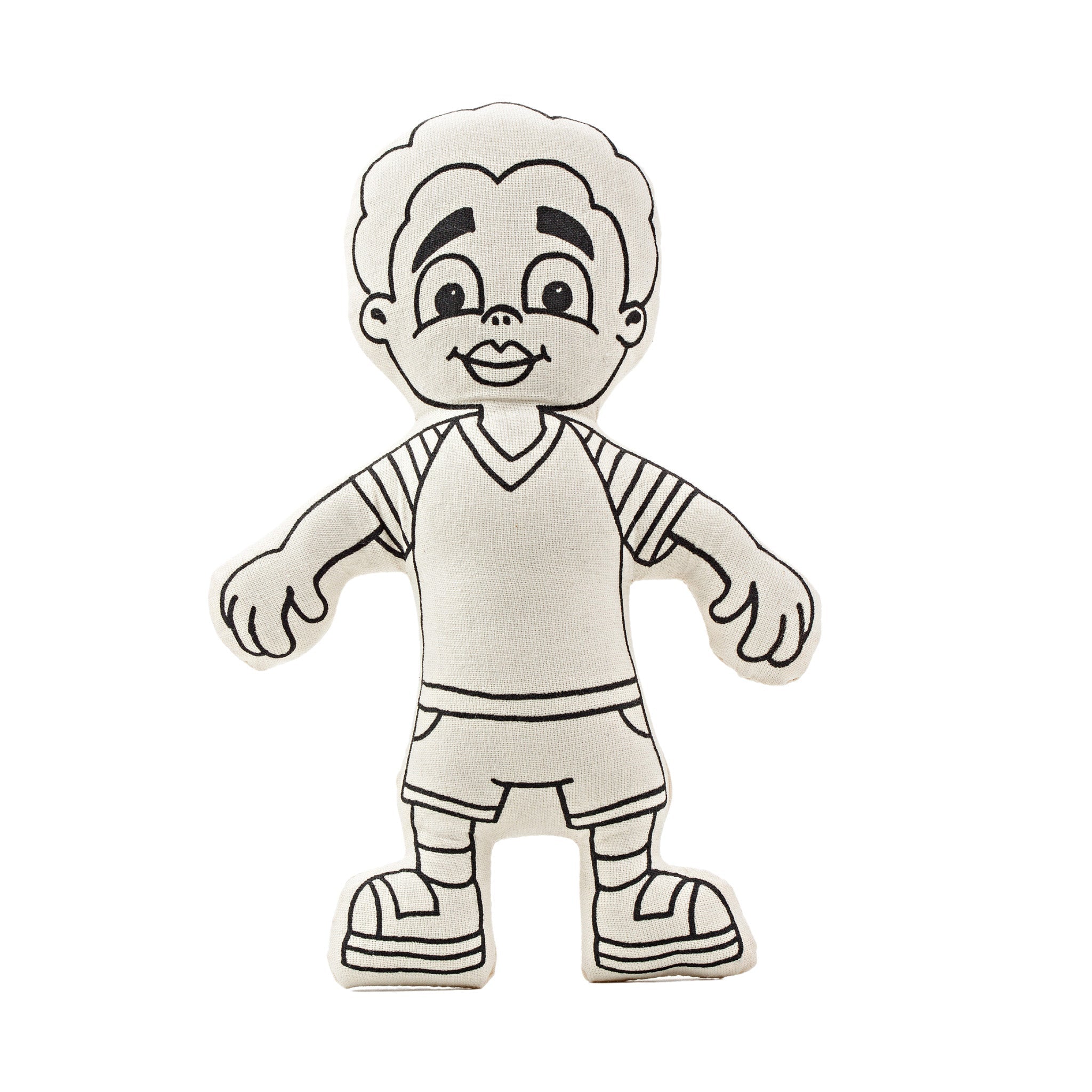 Kiboo Kids - Garçon avec T-shirt Rayé Kit de Coloriage