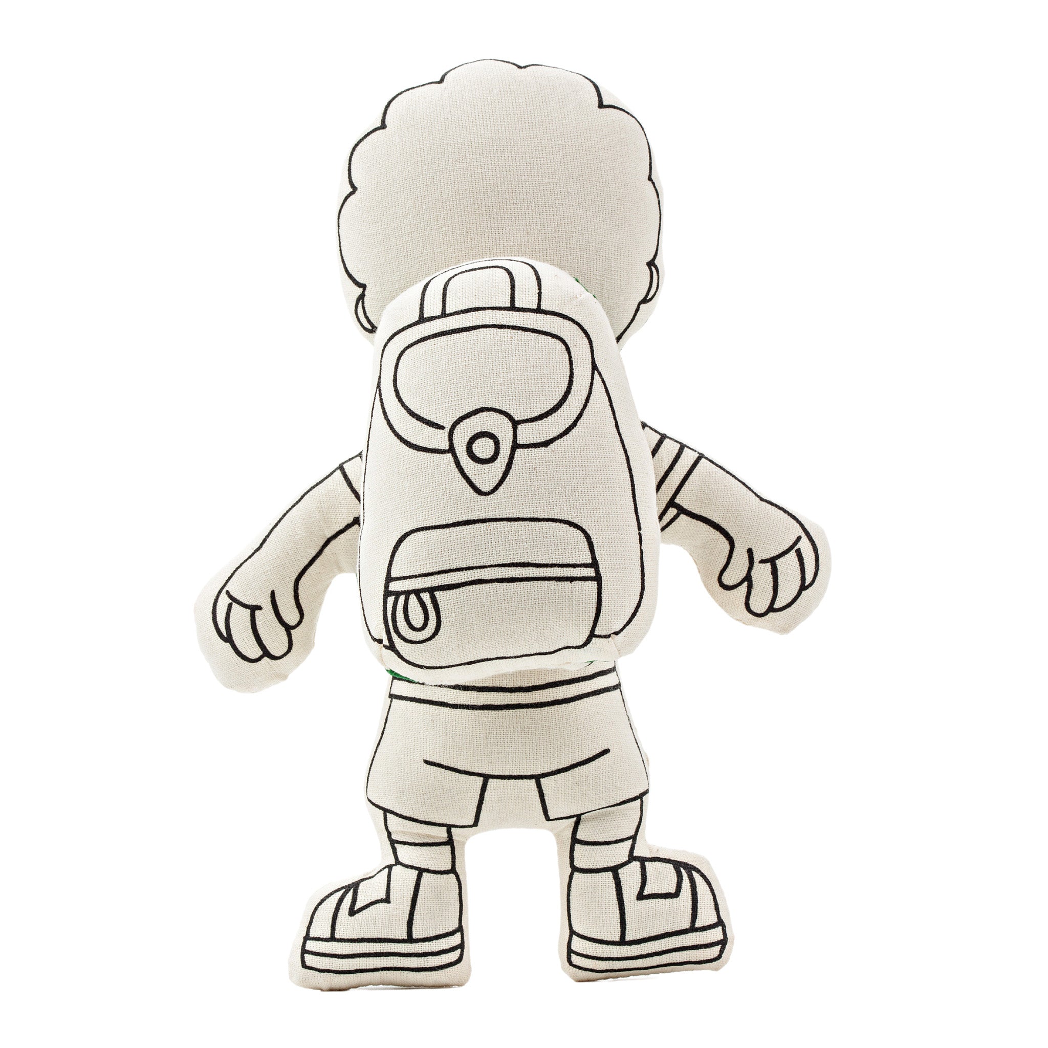 Kiboo Kids - Garçon avec T-shirt Rayé Kit de Coloriage