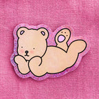 Kibakids - Kibakids Bear Glitter Sticker
