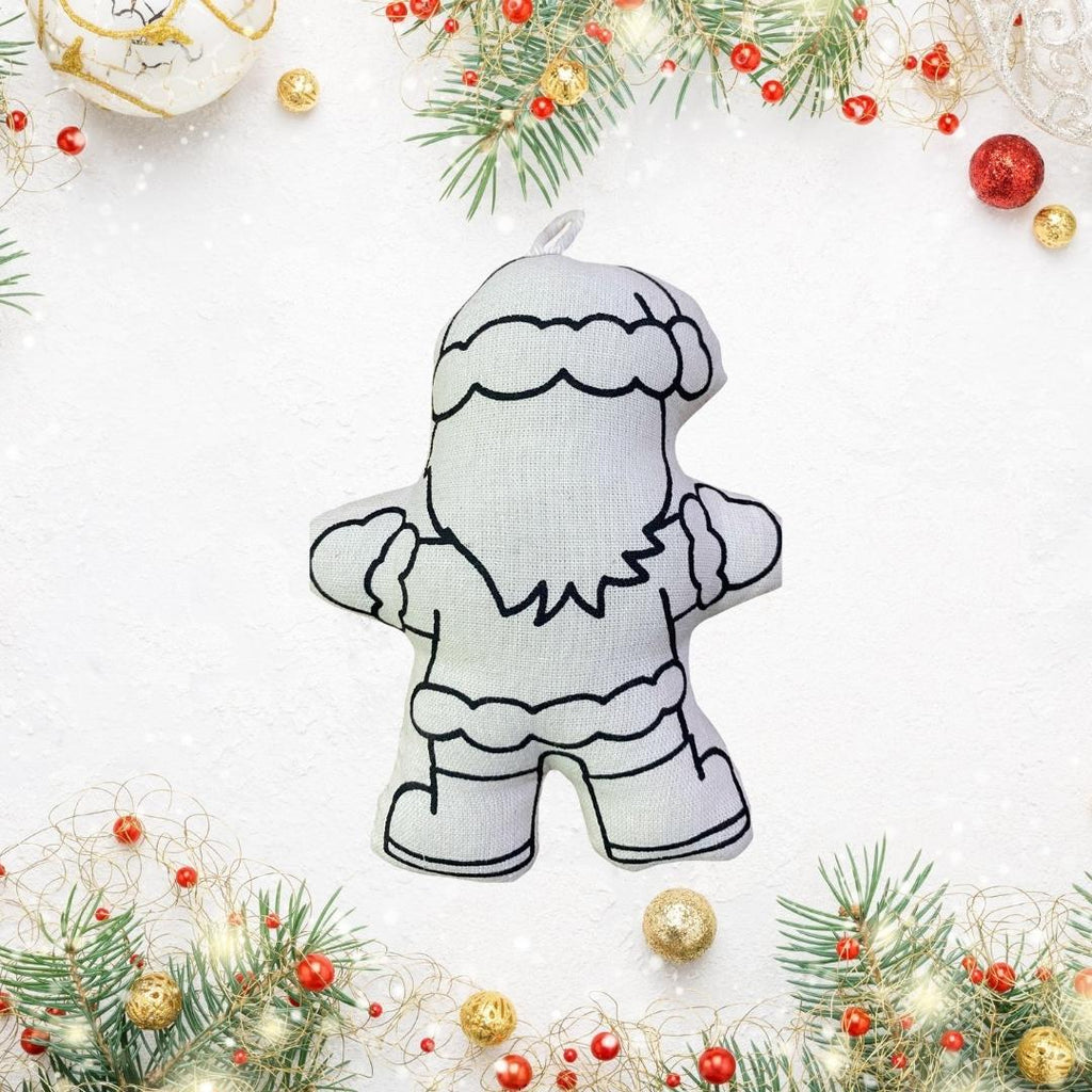 Kiboo Kids - Kit de coloriage Ornement de Noël Père Noël