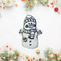 Kiboo Kids - Kit de coloriage d'ornement de Noël Bonhomme de Neige