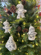 Kiboo Kids - Kit de coloriage Ornement de Noël Père Noël