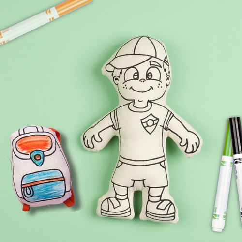 Kiboo Kids - Coffret de Coloriage Garçon avec Casquette