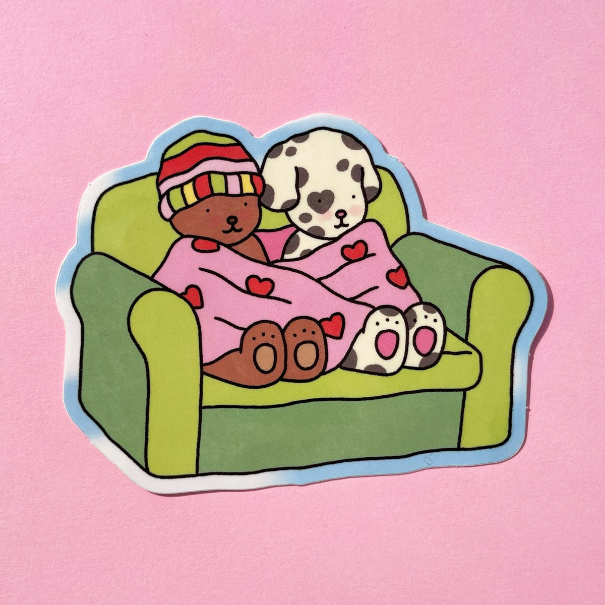 Kibakids - Comfy Couch Sticker
