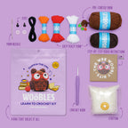 Kibakids - Darwin the Owl Crochet Kit