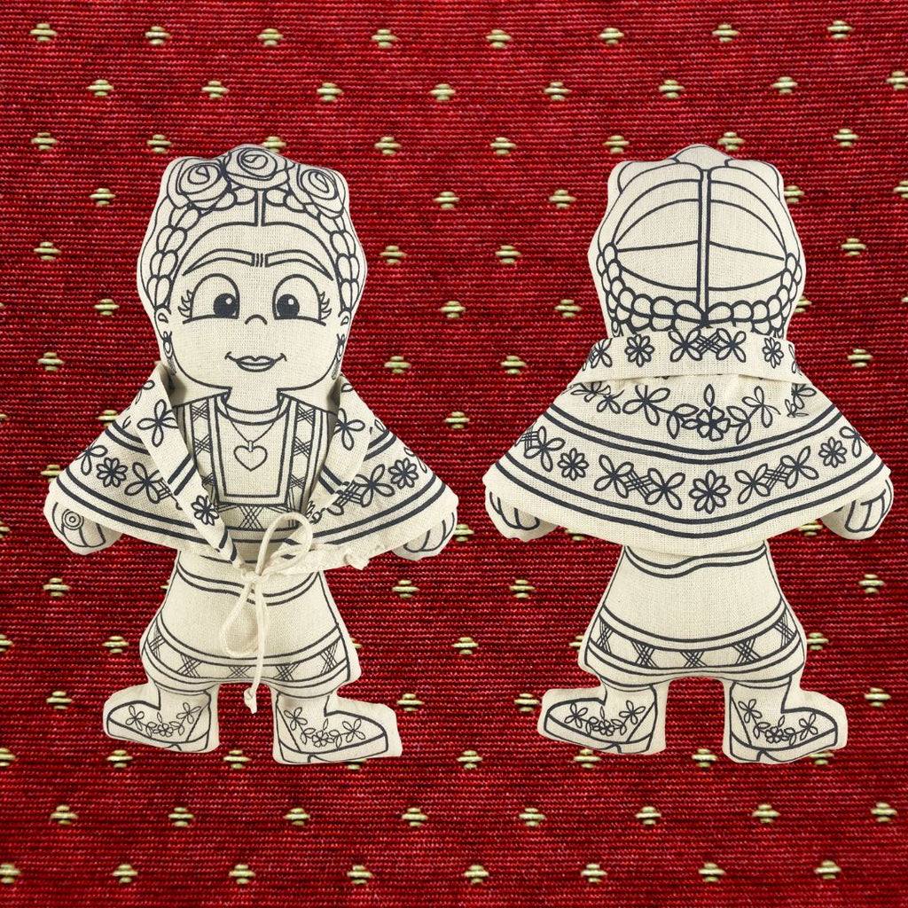 Kiboo Kids - Kit de coloriage Frida avec châle