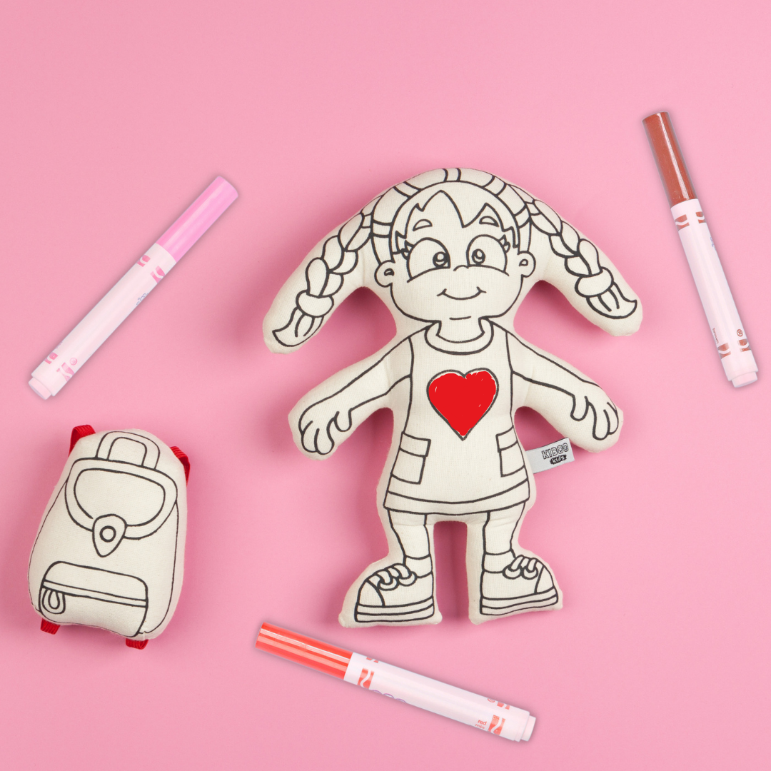 Kiboo Kids - Kit de Coloriage Fille Tresses
