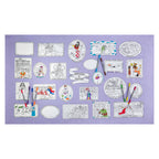 Kibakids - heroines of history tablecloth or wall-hanging