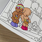 Kibakids - Fall-Winter Coloring Book