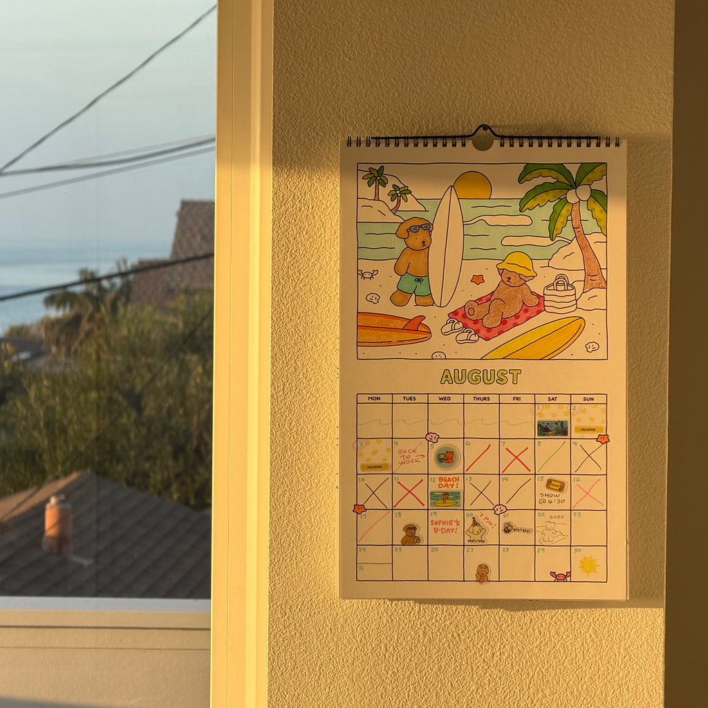 Kibakids - Coloring Calendar