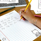 Kibakids - Digital Download • School is Cool Coloring Pages + Notes Page