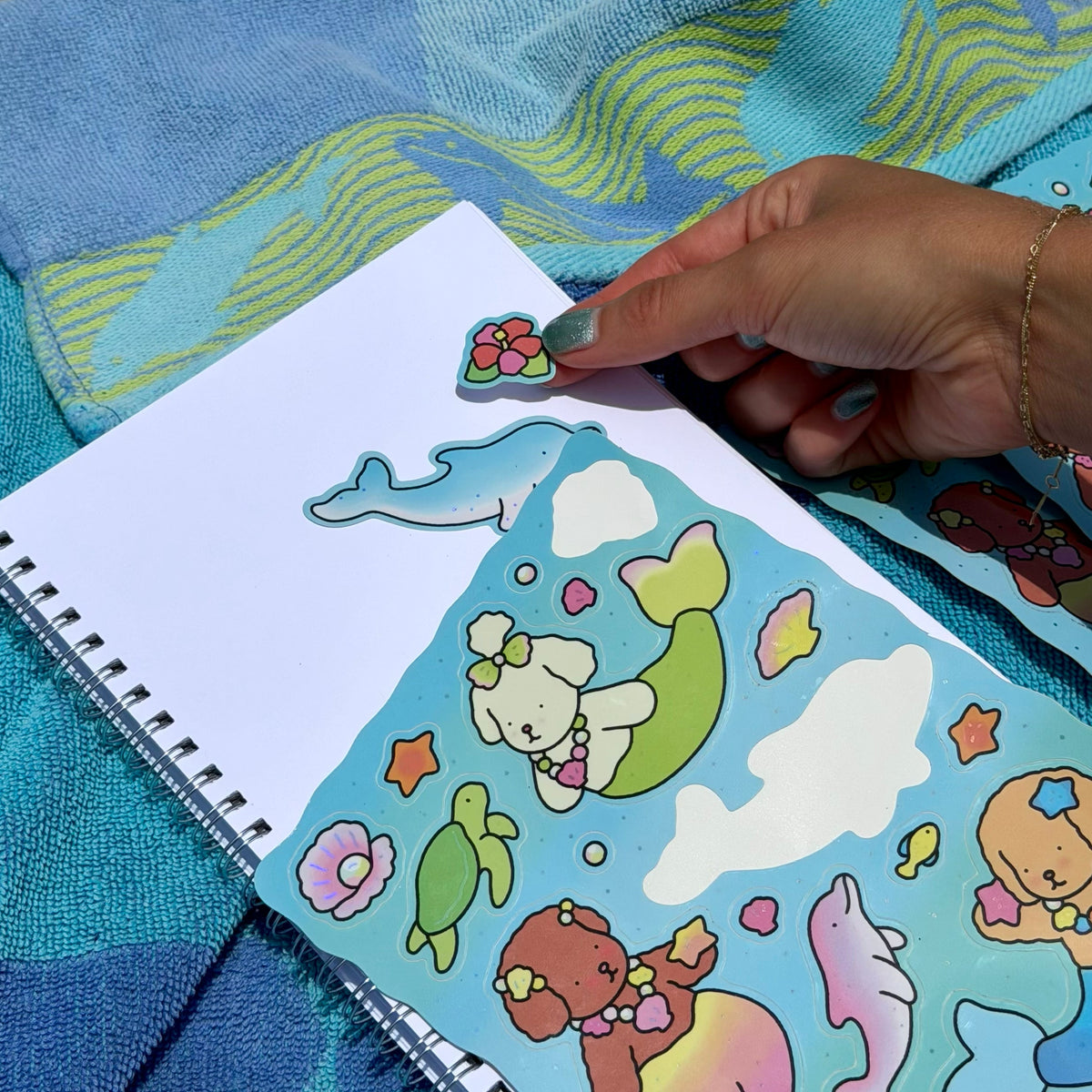 Kibakids - Mermaid Sticker Sheet