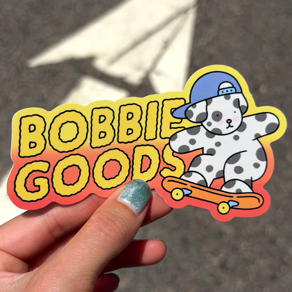 Kibakids - BG Skate Sticker