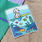 Kibakids - Underwater Clear Sticker