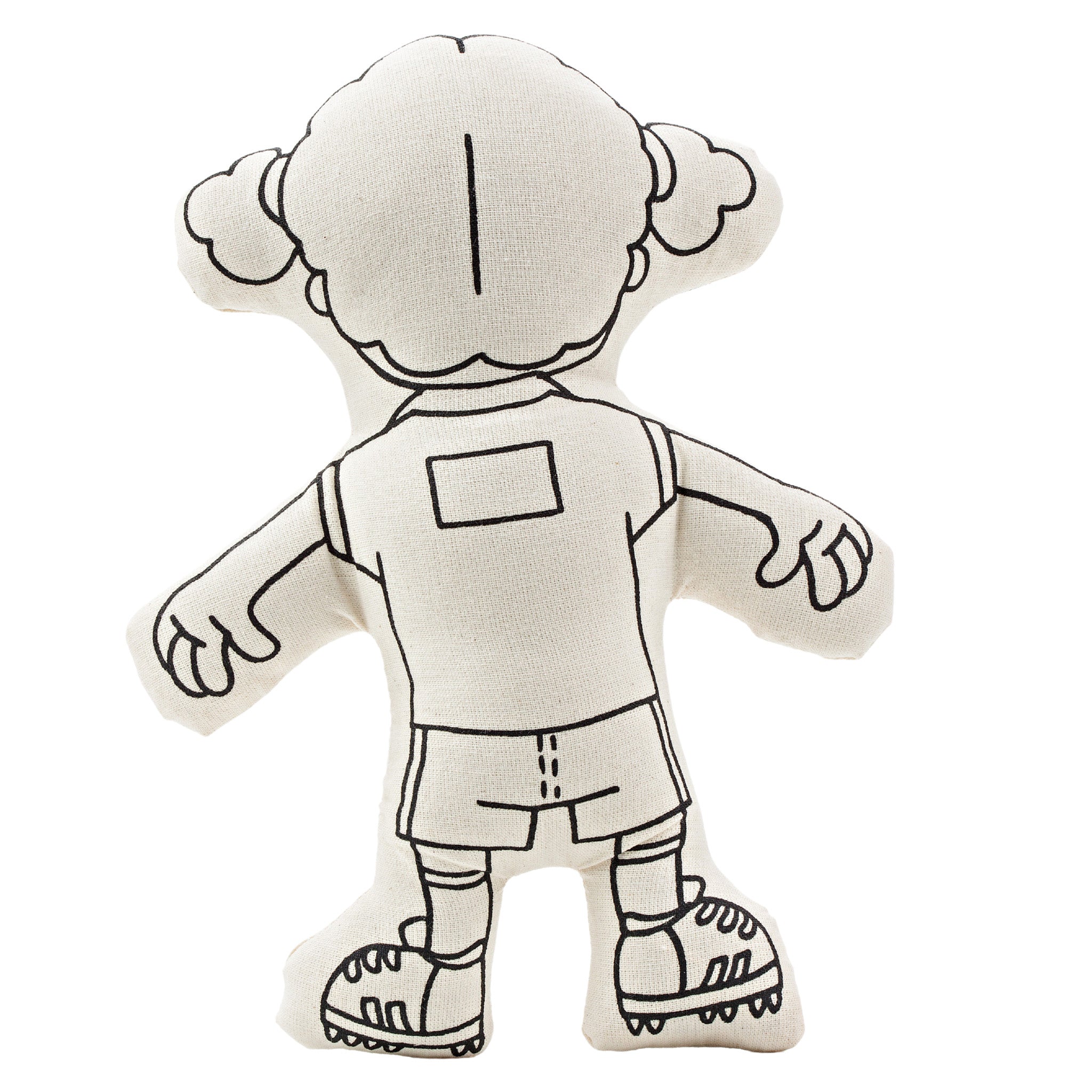 Kiboo Kids - Série Sport : Ensemble de Coloriage Fille Footballeuse avec Tresses