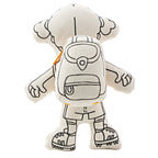 Kiboo Kids - Série Sport : Ensemble de Coloriage Fille Footballeuse avec Tresses