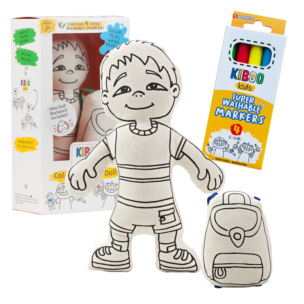 Kiboo Kids - Ensemble de Coloriage Short à Poches Garçon