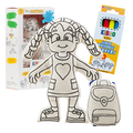 Kiboo Kids - Kit de Coloriage Fille Tresses