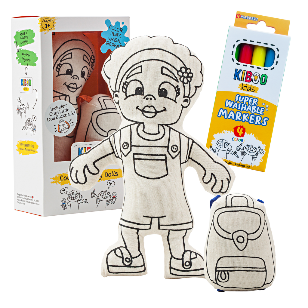 Kiboo Kids - Kit de Coloriage Fille avec Bandeau Fleur